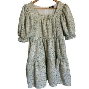 Sister Jane | Dresses | Sister Jane Chic Green Confetti Tweed Mini Dress  Medium | Poshmark